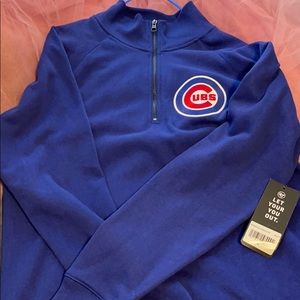Blue Cubs pullover w/zipper